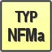 Piktogram - Typ: NFMa